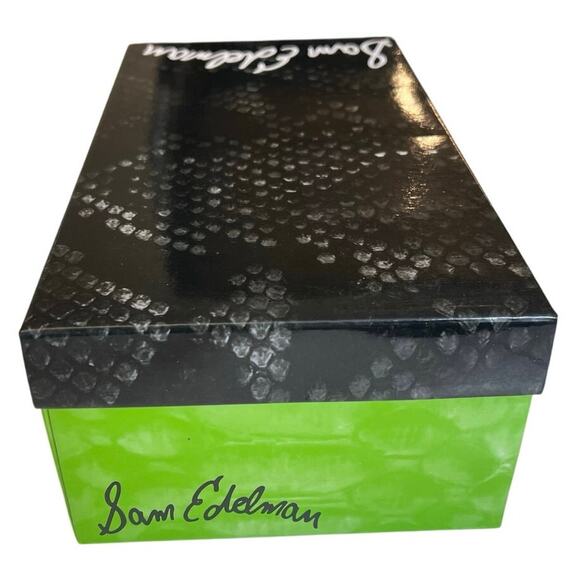 NWT Sam Edelman Heels - Metallic Gold Strappy Shoes - 8.5 - Picture 11 of 11